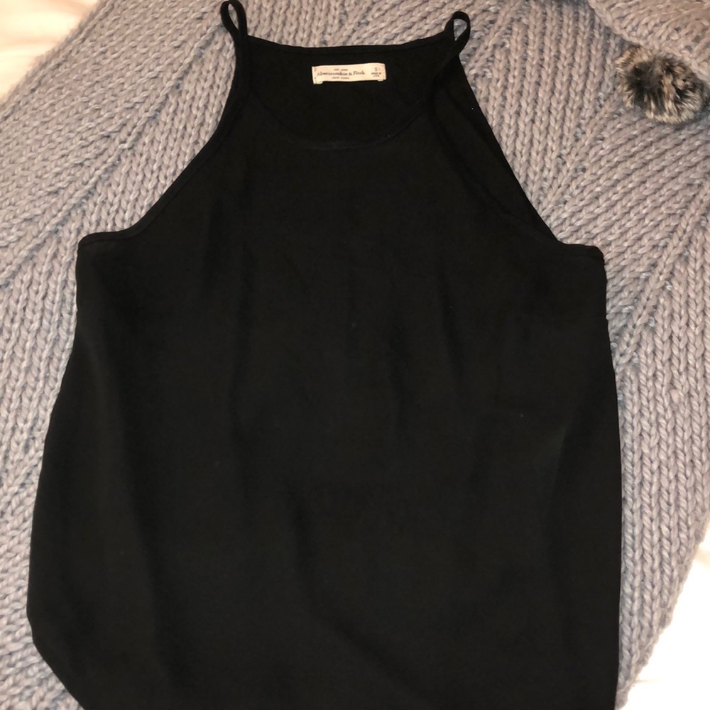 Abercrombie black blouse